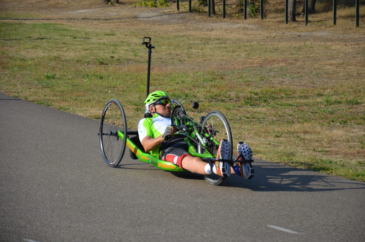 24 hours nonstop handcycling